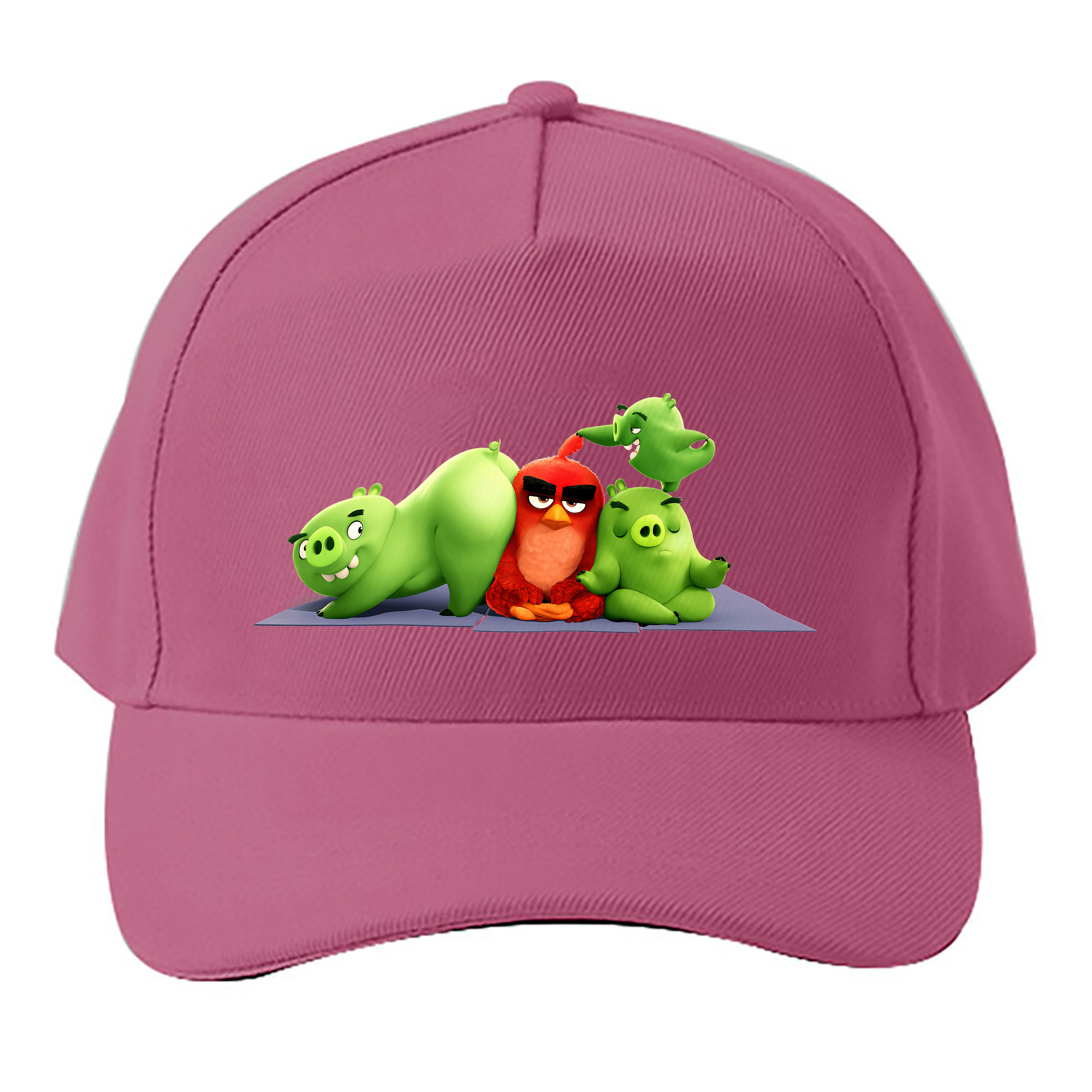 （画像用） Angry Birds アングリーバード ベースボールキャップ 綿100％ 男女兼用 帽子 スポーツ